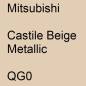 Preview: Mitsubishi, Castile Beige Metallic, QG0.